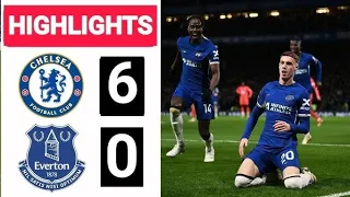 Chelsea vs Everton (6 - 0) | All Goals & Extended Highlights | Premier League 23/24 | Cole Palmer |