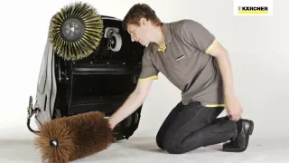 Kärcher KM 75/40 - Vacuum Sweeper | Kärcher Professional UK