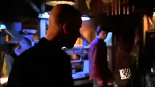 Smallville 4x04 Devoted - Jason beats up Clark