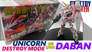 UNICORN DESTROY MODE HG 1/144 DABAN