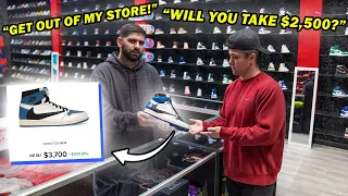 LOWBALLING SNEAKER STORES ON THEIR INVENTORY! *Qias Omar Opens a Shoe Resell Store*