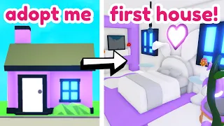 Decorating my FIRST house in Adopt Me