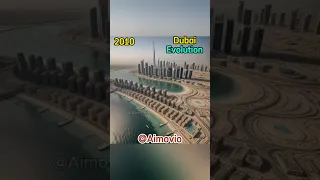 Dubai City Evolution 1980 - 2023 #dubai #evolution #ai #dubaicity