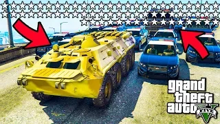 gta 5 моды 66 звёзд розыска гангстер угнал военный бтр в Gta 5 моды