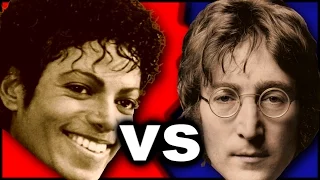 Michael Jackson vs The Beatles - 1980's Music Hits vs 1960's