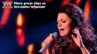 Cher Lloyd sings Love The Way You Lie - The X Factor Live Semi-Final - itv.com/xfactor
