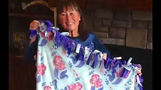 Fleece Blanket Tutorial