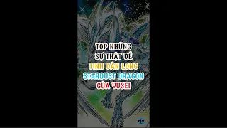 Yu-Gi-Oh! 5Ds Trivia | Top 5 sự thật về Stardust Dragon của Yuseo Fudo