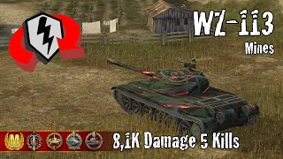 WZ-113  |  8,1K Damage 5 Kills  |  WoT Blitz Replays