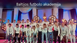 Baltic football academy U15 awards ceremony Elite Youth League LTU