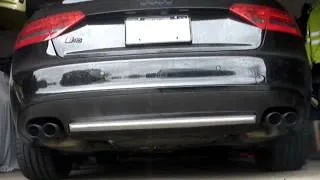 Audi B8 S5 Milltek Non-Resonated Downpipes + OEM Exhaust