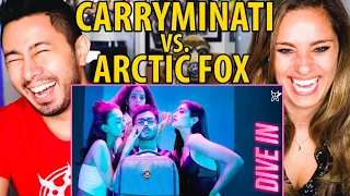 CARRYMINATI VS. ARCTIC FOX @CarryMinati | Reaction with Kristen StephensonPino & Jaby Koay