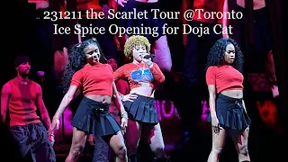 231211 Ice Spice Opening for Doja Cat | Toronto