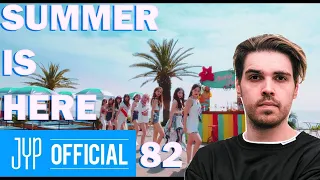 SUMMER IS HERE WITH TWICE | TWICE Alcohol Free MV | Director Reacts 82