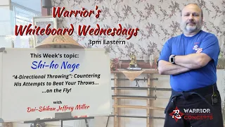 Advanced Ninjutsu Throwing Skills | Warrior's Whiteboard Wed