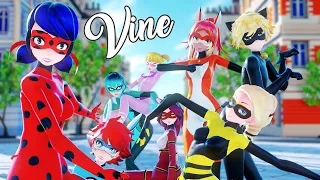 【MMD/VINE】Miraculous Ladybug (Funny/Meme Compilation #2)【60fps】+MOTIONS DOWNLOAD