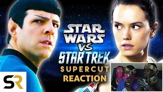 STAR WARS VS STAR TREK: EPIC GALACTIC MOVIE (Fan Trailer) Reaction