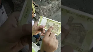 Ellora Caves On Rs 20 Currency Note #aurangabad #maharashtra  #nivaanrai #viralshort