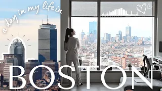 BOSTON VLOG | a quick day in my BOSTON life, working from home + dinner at Nightshift brewing!