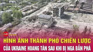 Toàn cảnh thành phố chiến lược Chasiv Yar hoang tàn sau các đòn tấn công dữ dội của Nga | Tin24h