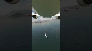 Water landing in Hong Kong ✈️😯
