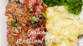 Delicious UnBig Your Back Meatloaf Dinner
