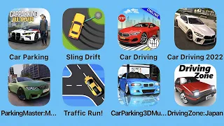 Car Parking, Sling Drift, Car Driving and More Car Games iPad Gameplay