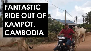 Kampot, Cambodia moto tour - amazing things you need to see!