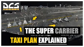 DCS | Super Carrier | Taxi Plan Explained