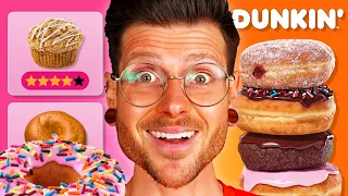 Let’s find the BEST and WORST Dunkin’ Donuts! | **40 item taste test**