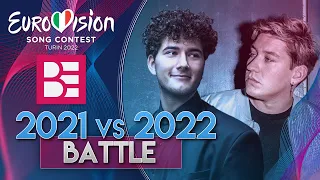 Eurovision Battle: 2021 Vs 2022