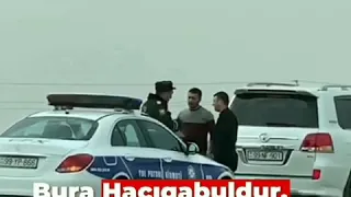 Hacıqabul yolunda Polis rüşvət alarkən Videoya  çəkildi