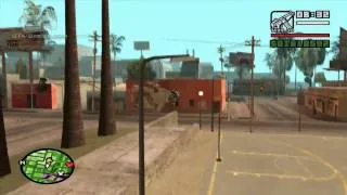 GTA San Andreas - Walkthrough - Unique Stunt Jump #12 - East Los Santos (Los Santos)