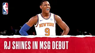 RJ Records 26 PTS In First Game at the Garden