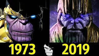 Танос - Эволюция (1973 - 2019) ! История Супер Злодея !