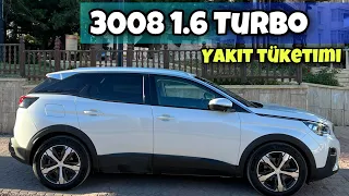 Dizelden Az Yakıyor! | Peugeot 3008 1.6 PureTech Yakıt Tüketimi | Otomobil Günlüklerim