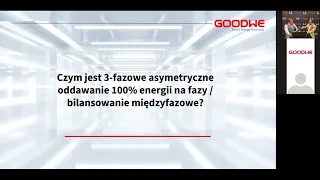 Falownik hybrydowy GoodWe - Seria ET. Funkcjonalność i najważniejsze zalety (cz. II).