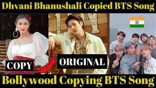 Dhvani Bhanushali Copied BTS Song 🇮🇳 | Bollywood Copying BTS Song