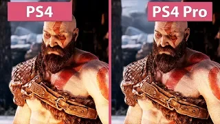 [4K] God of War – PS4 vs. PS4 Pro Frame Rate Test & Graphics Comparison