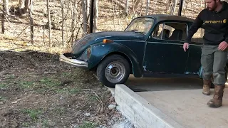 First '72 Beetle Test Drive #vwbeetle #beetlerestoration