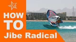 Windsurfing Tutorial How to Jibe - Carve Jibe / Laydown Jibe / Race Gybe technique