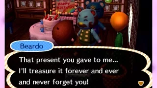 Animal Crossing New Leaf: Welcome Amiibo - Beardo's Birthday