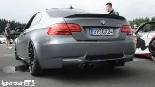 G-power BMW M3 E92 LOUD REVS: Titanium Exhaust!