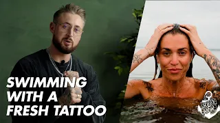 How Long After Getting a Tattoo Can You Go Swim? | Sorry Mom