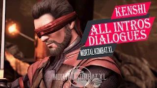 MORTAL KOMBAT XL - KENSHI ALL INTROS DIALOGUES✔️4K ᵁᴴᴰ 60ᶠᵖˢ PS5