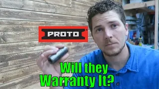 Proto Tools Warranty Phone Call - Lifetime Warranty Replacement