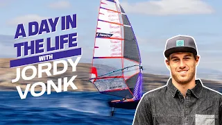 A Day in the Life of Jordy Vonk - Unwrapping the WARP_FOIL for the first time | Duotone Windsurfing