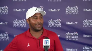 Harold Varner III Thursday Flash Interview 2022 Charles Schwab Challenge