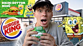 Ich teste den Spongebob Burger von Burger King KRABBEN-BURGER in Real Life