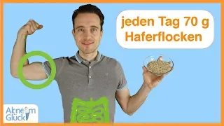 Das passiert, wenn du jeden Tag 70 g Haferflocken isst